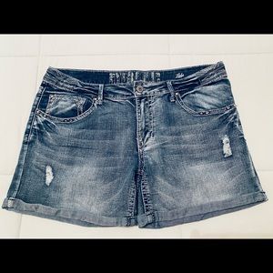 Hydraulic Jean Shorts